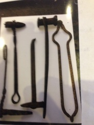 VAriety of forge implements